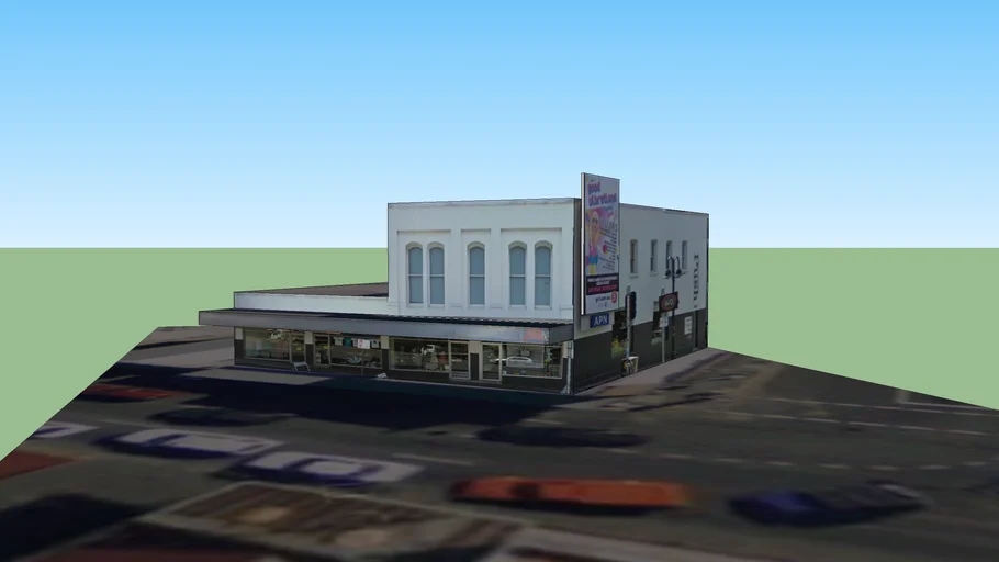 push night club front 3D Warehouse