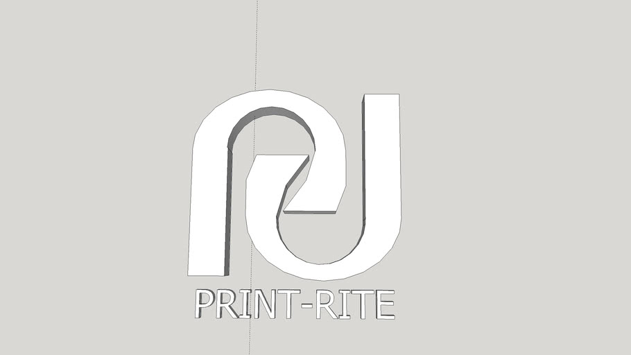 PrintRite Logo 3D Warehouse