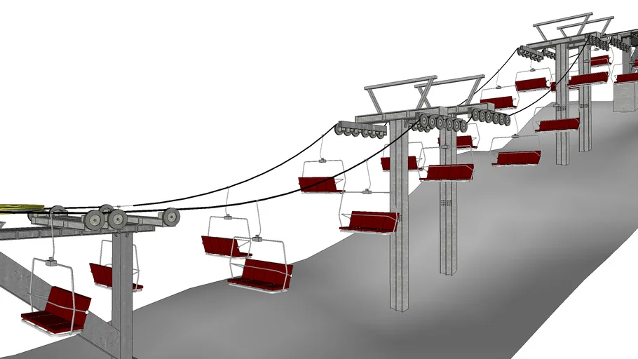 ski lift | 3D Warehouse