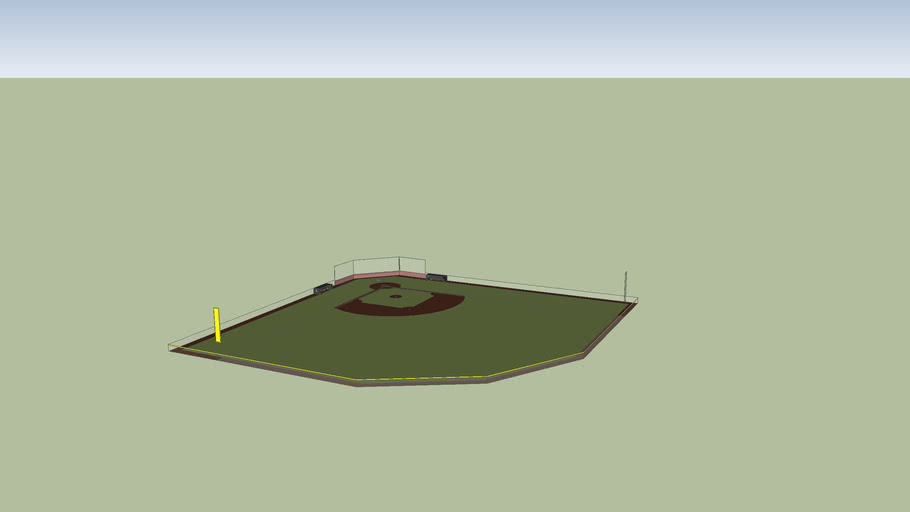 Nettleton Baseball Field 3D Warehouse