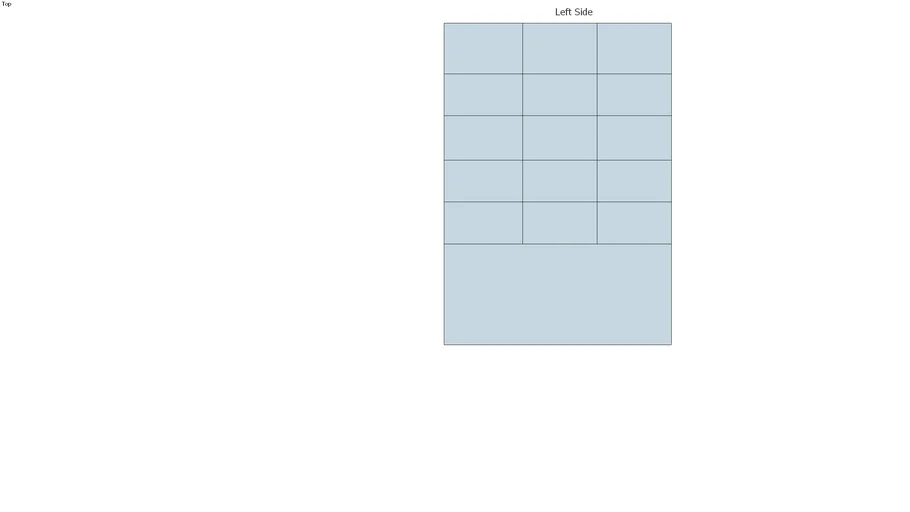 left Side Sorting diagram CRC/NSH/MO | 3D Warehouse