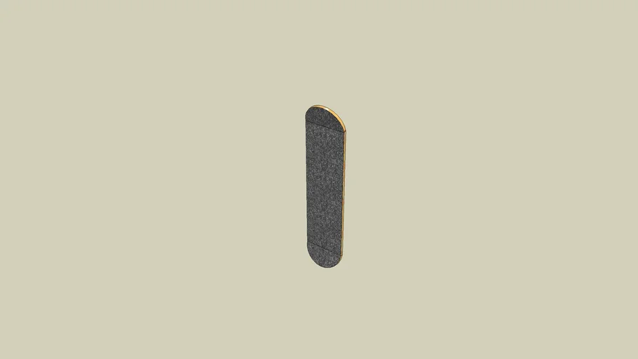 skateboard deck | 3D Warehouse
