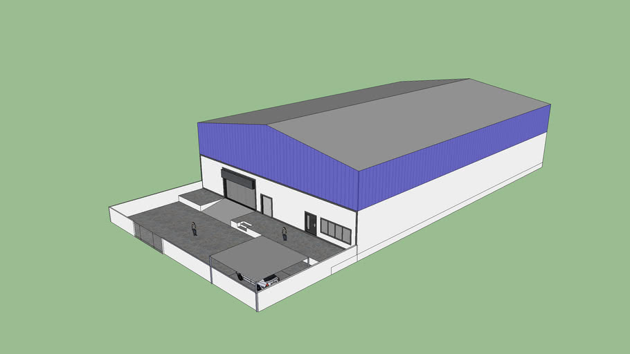 Warehouse Godown 3D Warehouse