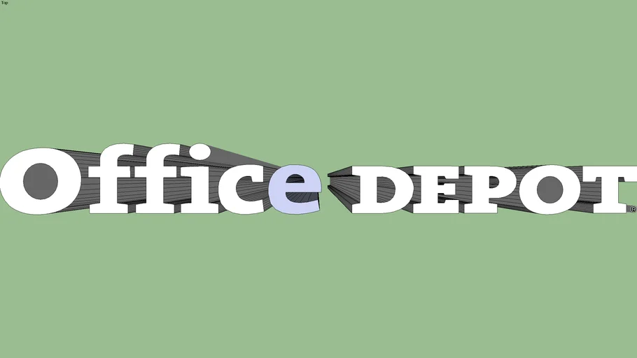 office depot logo | 3D Warehouse