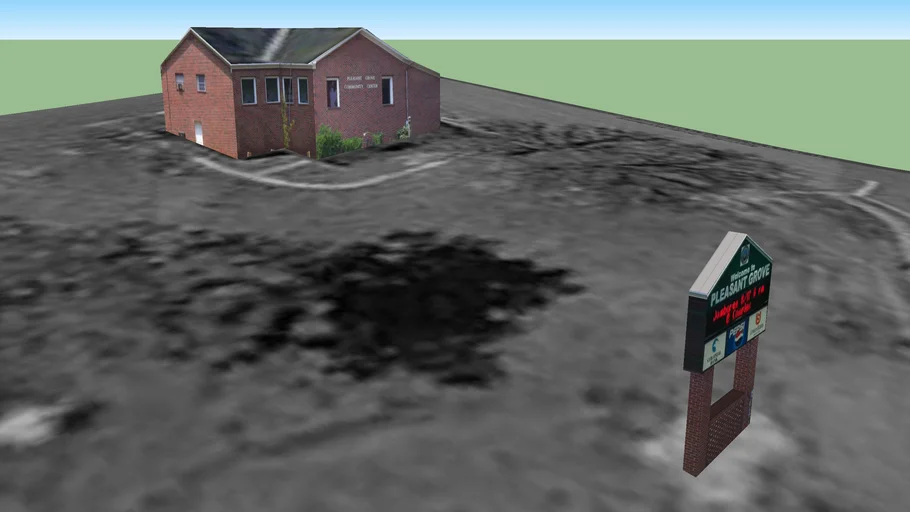 Pleasant Grove Community Center, Pleasant Grove, Al 3D Warehouse