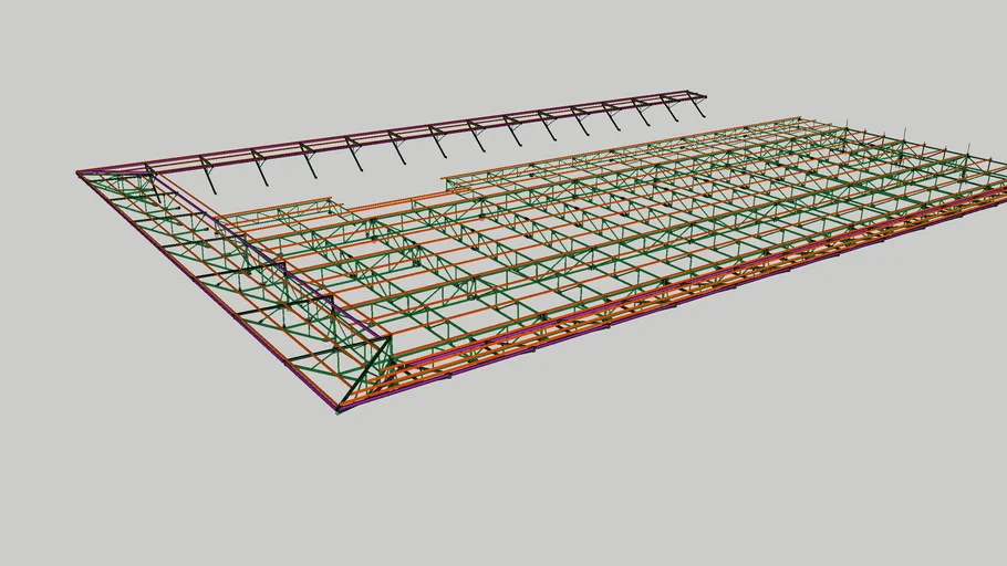 Steel Truss Full Connection