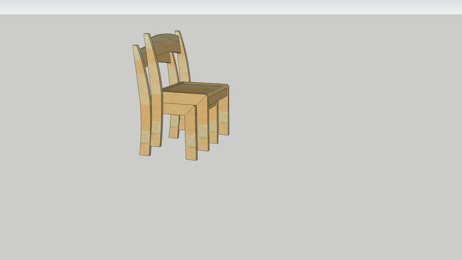 kid chair 3D Warehouse