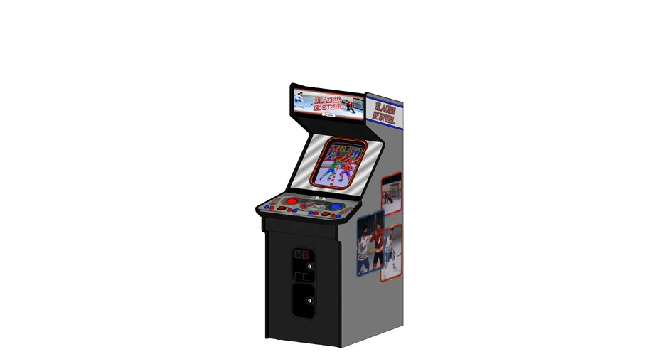 Blades of Steel arcade 3D Warehouse