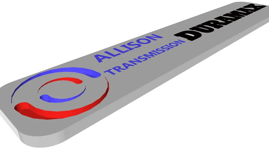 Allison Transmission Logo Sticker | 3D Warehouse