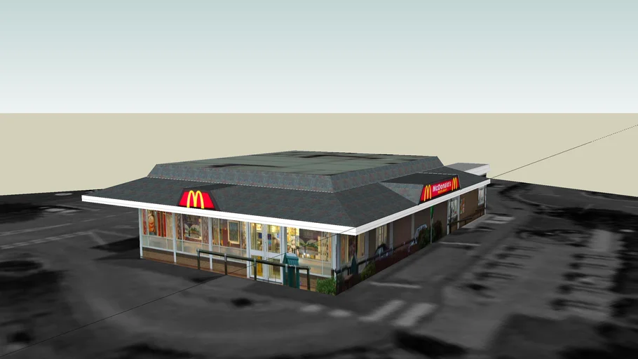 McDonalds, Cribbs Causeway, Bristol 3D Warehouse