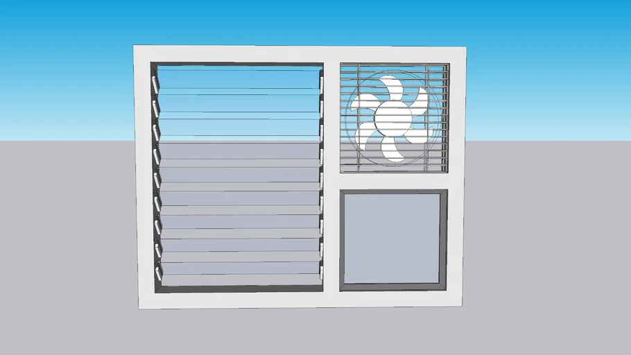 ventilator sketchup model