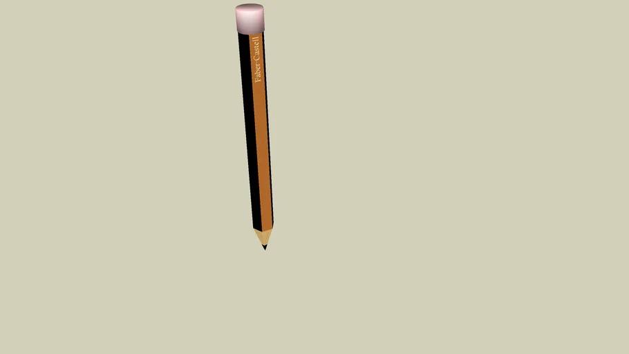 Faber Castell Pencil Lapiz | 3D Warehouse