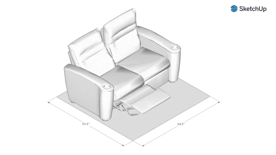 Salamander Designs Seating - Talia Style - Configuration 02 | 3D Warehouse