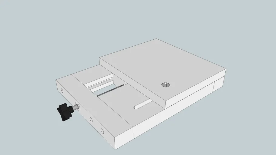 Screw advance Circle Sanding/cutting jig 3D Warehouse
