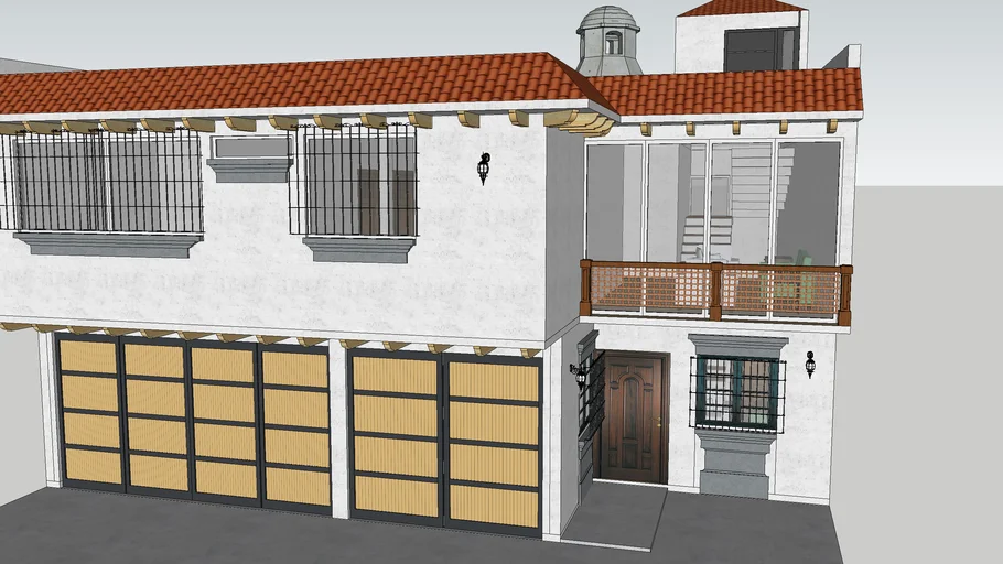 CASA TIPO COLONIAL ANNI LOPEZ | 3D Warehouse