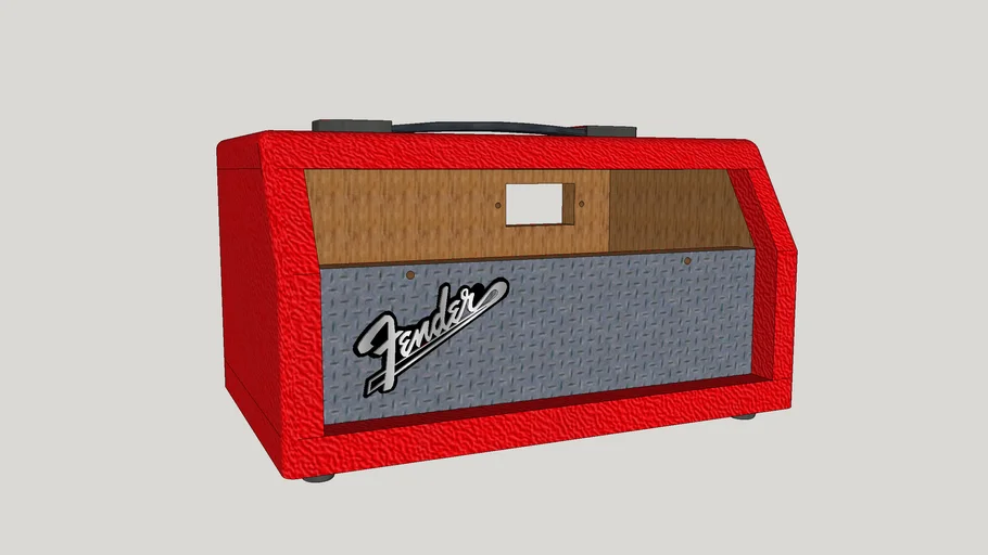 Fender Frontman 15 G amplifier Head Conversion 3D Warehouse