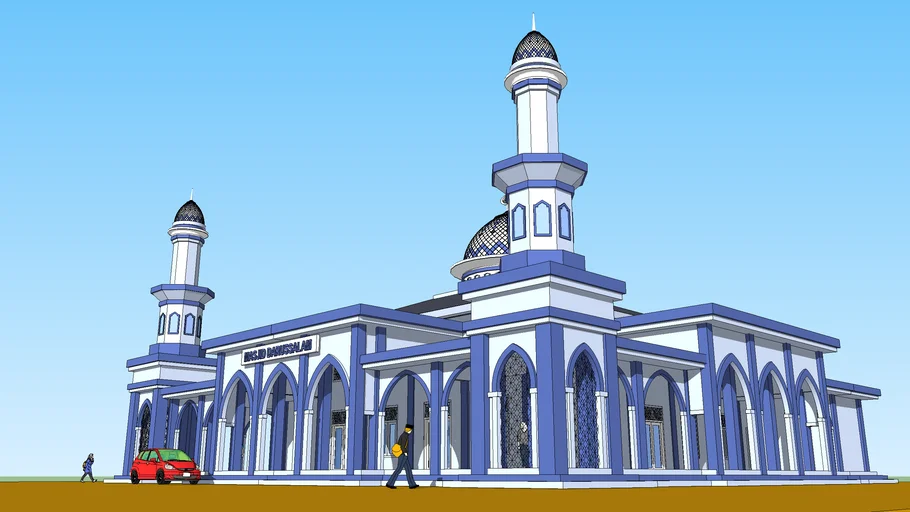 Masjid Dan Menara | 3D Warehouse