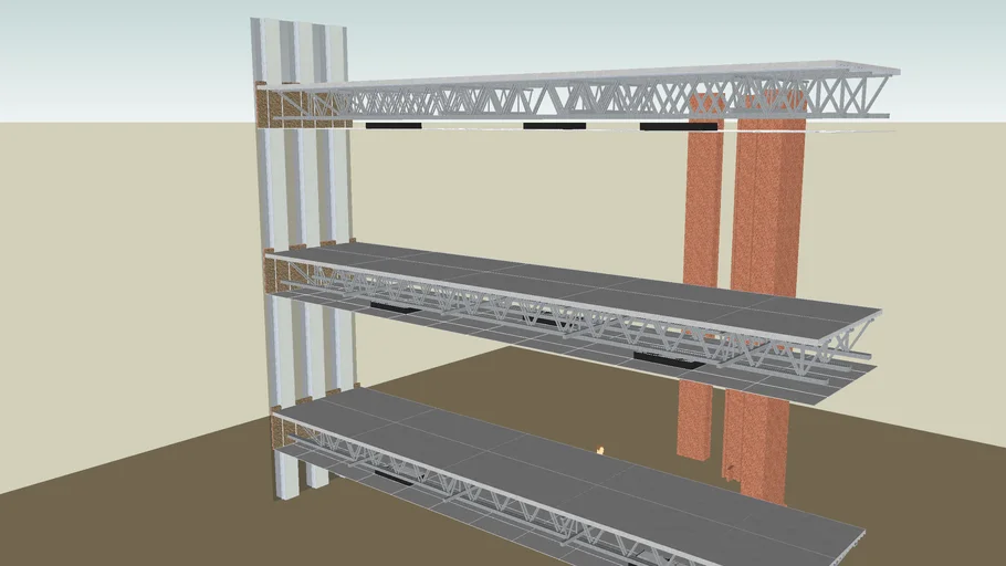 simple World Trade Center wall segment | 3D Warehouse
