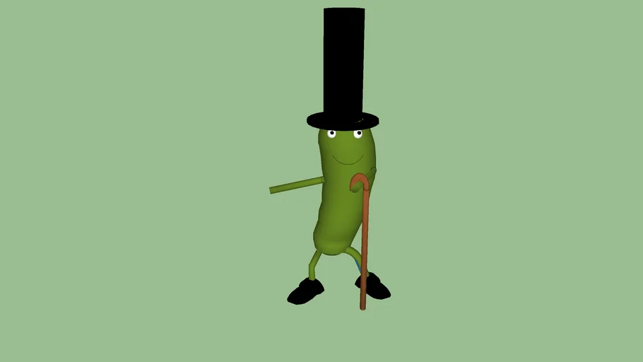 dancing pickle cartoon