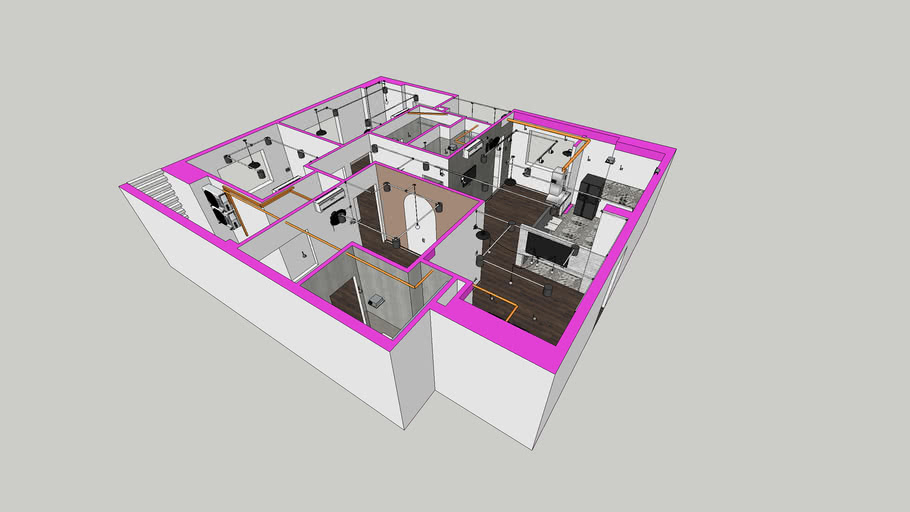 B-Apartment | 3D Warehouse