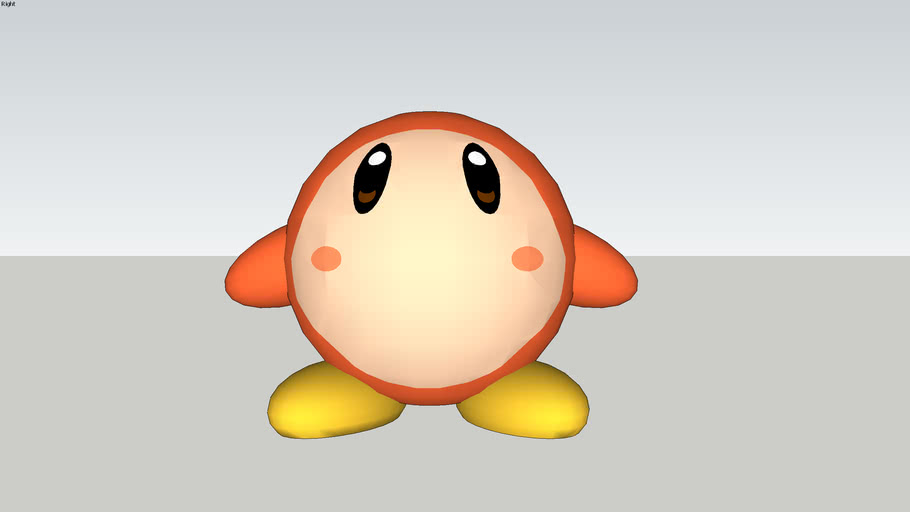 Waddle Dee 3D Warehouse