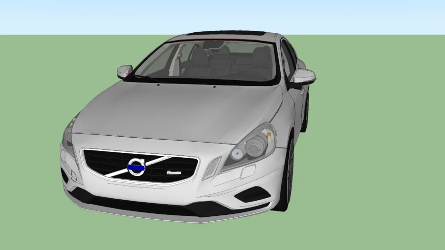 silver volvo s60 | 3D Warehouse