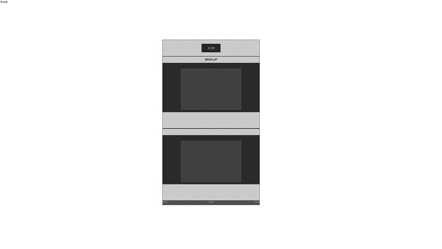 Wolf Double Oven M Series 3D Warehouse