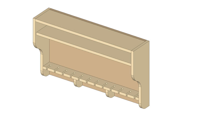 bessey clamp rack 3D Warehouse