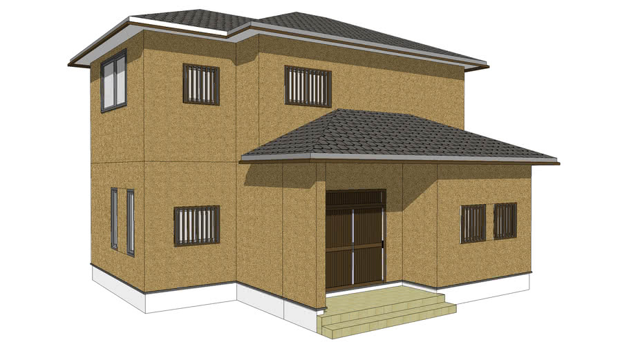 建物 和風 3d Warehouse