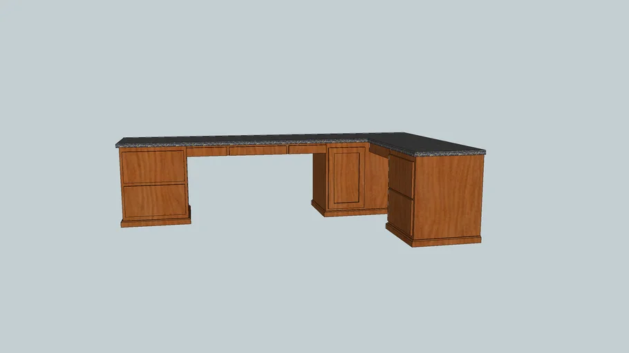 Reception Desk 3d Warehouse 8756