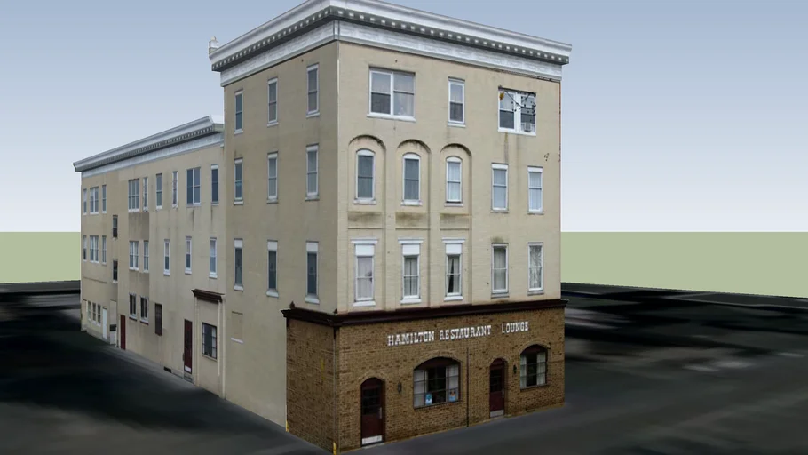 Hamilton Restaurant and Lounge, Carlisle, PA 3D Warehouse