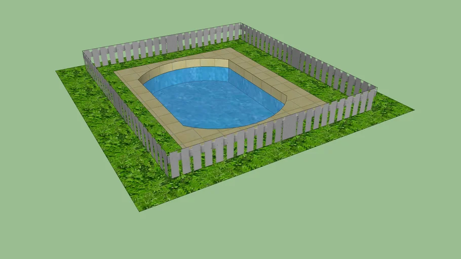 a cool pool 3D Warehouse