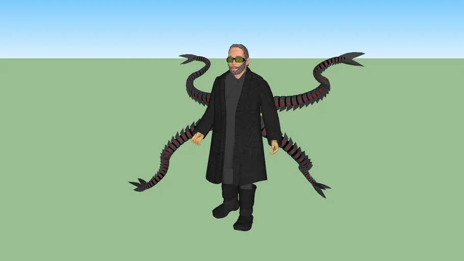 Doc Ock with new mechanical arms | 3D Warehouse