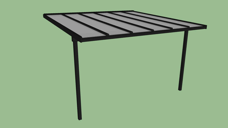 Lumon patio cover with Acrylic 3D Warehouse