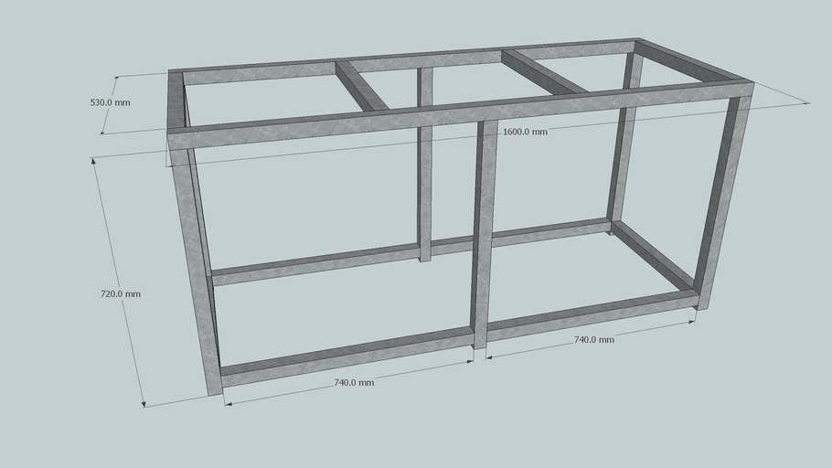 Aquarium stand 3D Warehouse