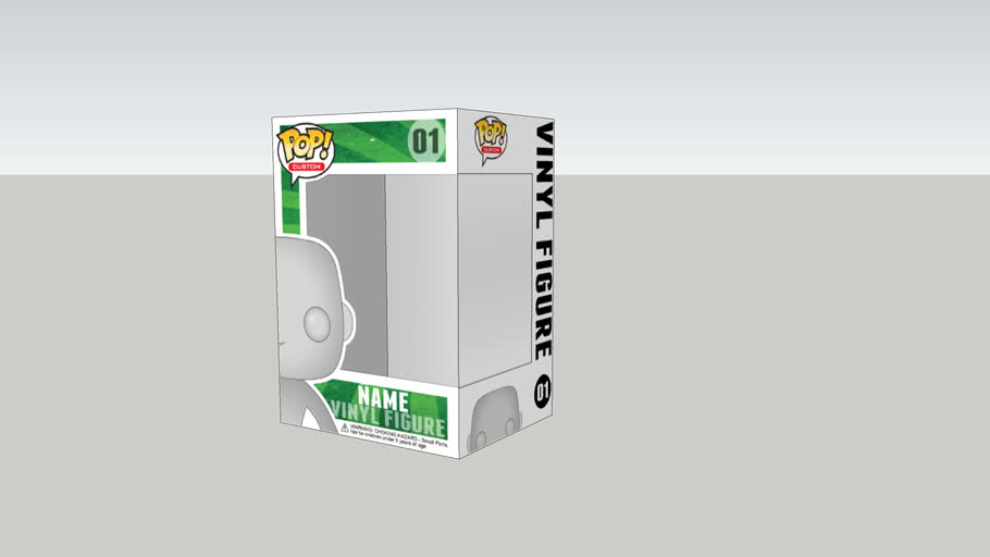 Funko Pop Box 3D Warehouse