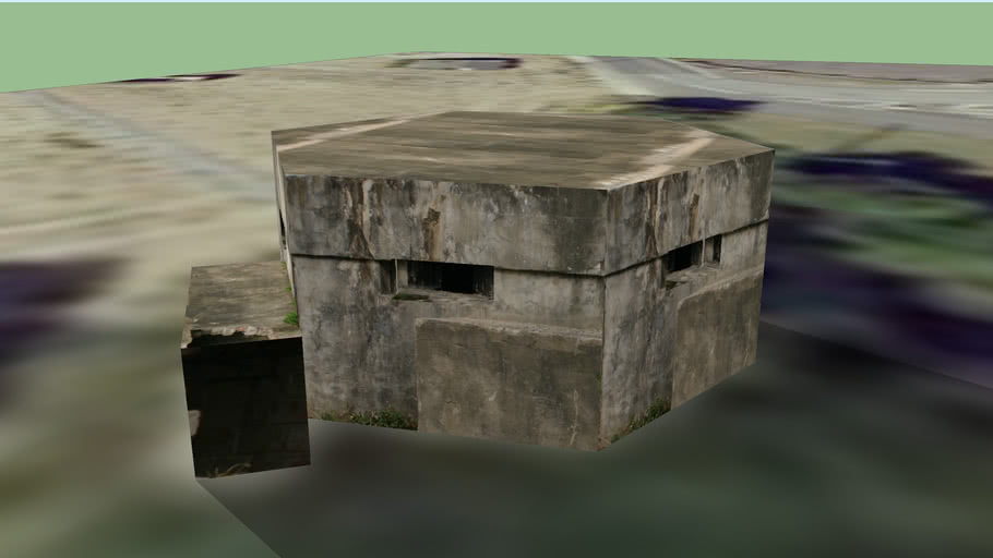 Pillbox, Weston Super Mare, Somerset 3D Warehouse