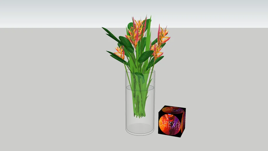 heliconia vase