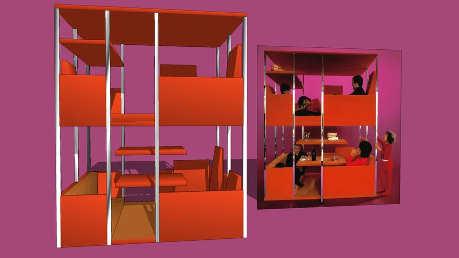 Multifunctional living Unit | 3D Warehouse