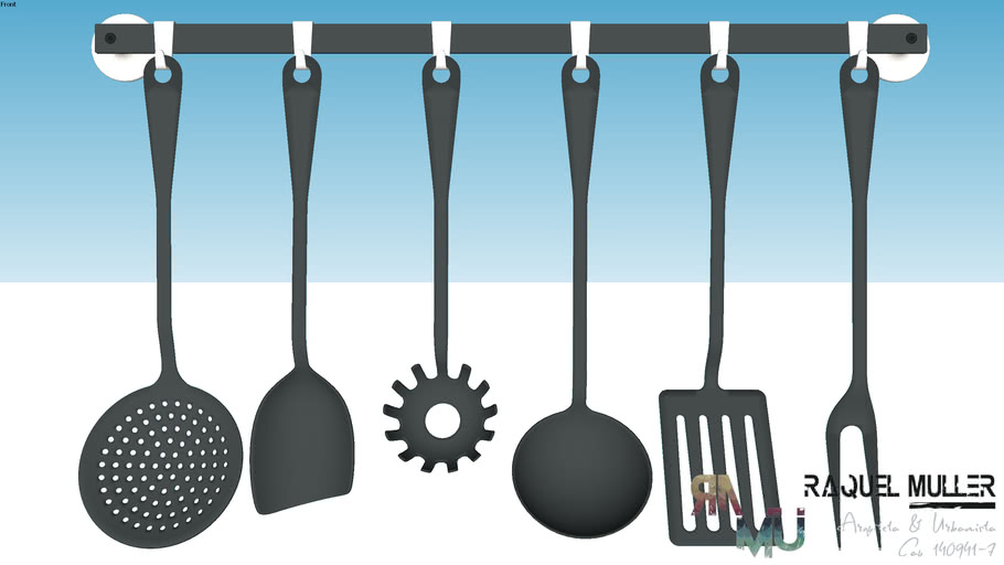 Cooking utensils 3D Warehouse