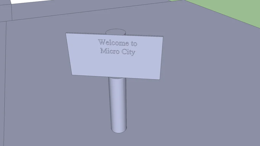 Welcome to Micro City (editable)