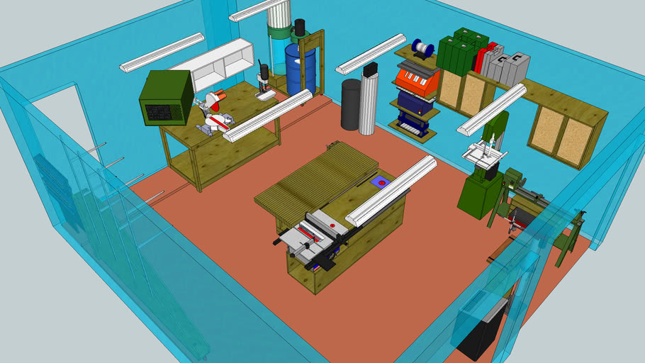 My garage woodworking 3D Warehouse