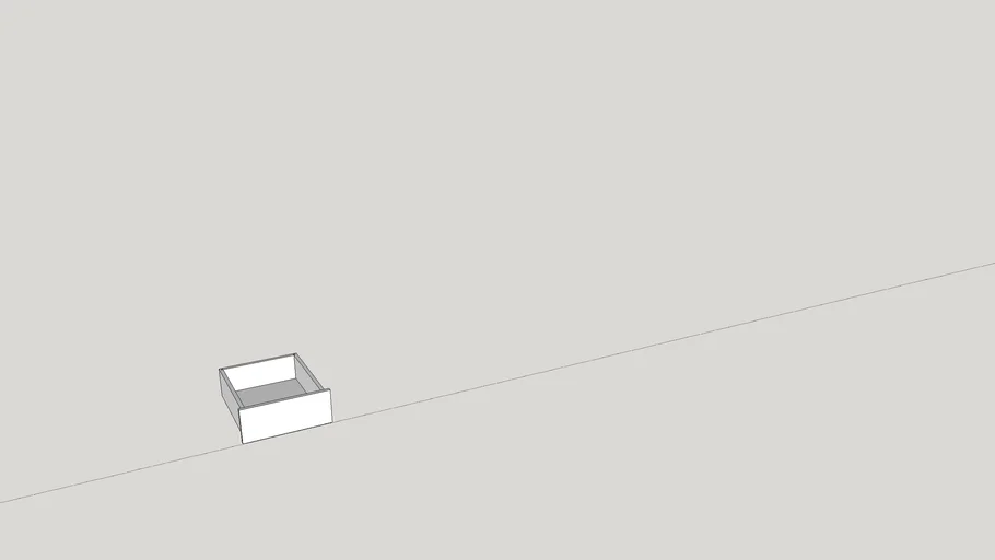 plywood Desk Box 1 3D Warehouse