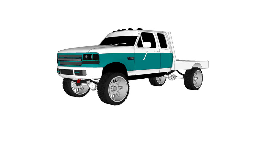 OBS Ford 7.3 Flatbed Custom 3D Warehouse