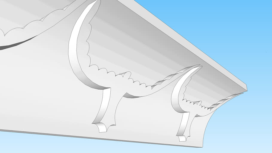 embossed coving 3D Warehouse