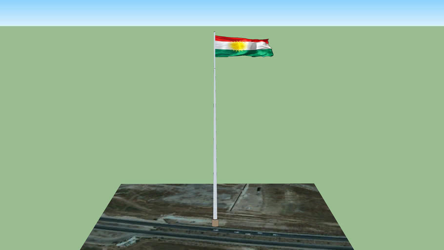 Kurdistan Flag / Sabah zanganah