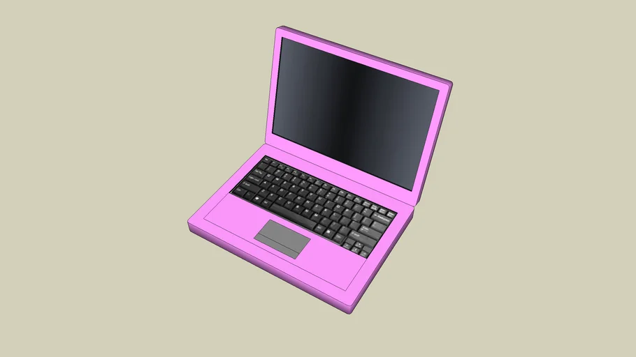 Pink Laptop