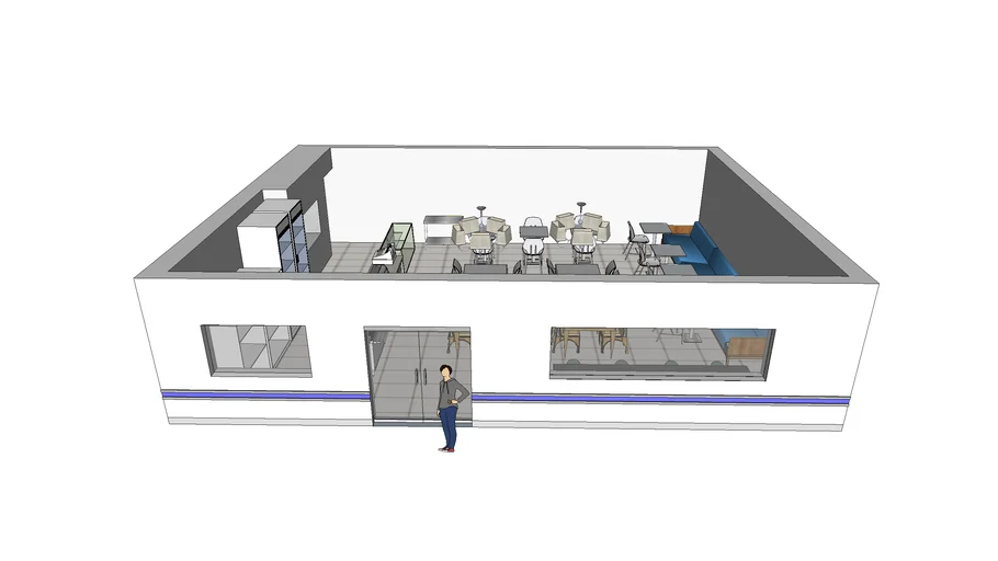 BHMC CAFETERIA LAYOUT v3 | 3D Warehouse