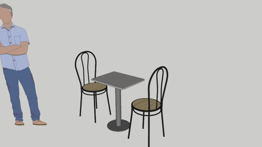 Table Chair Coffee Classic