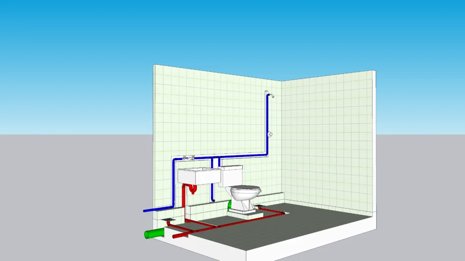 Plumbing Design -Sewer, Waste &amp; Cold Water Supply